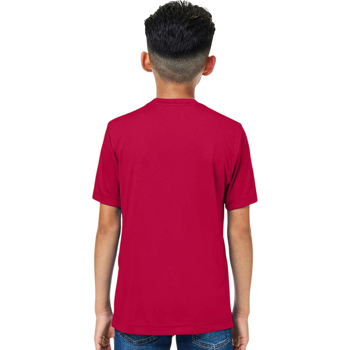 Core 365 Youth Classic Red Capital Performance T-Shirt