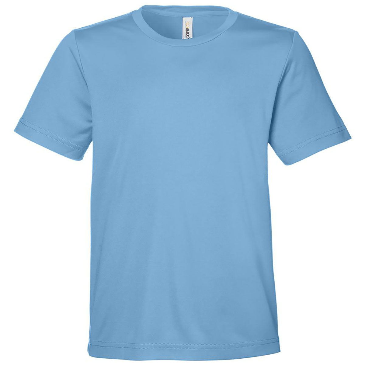 Core 365 Youth Columbia Blue Capital Performance T-Shirt