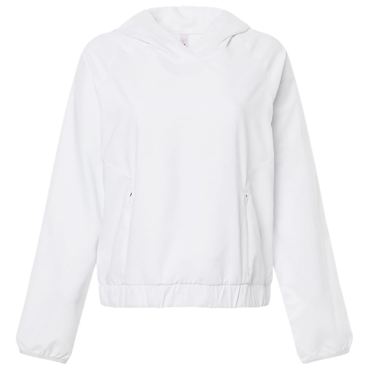 Core 365 Women's White UltraUVP Shoreline Long Sleeve Hooded Pullover
