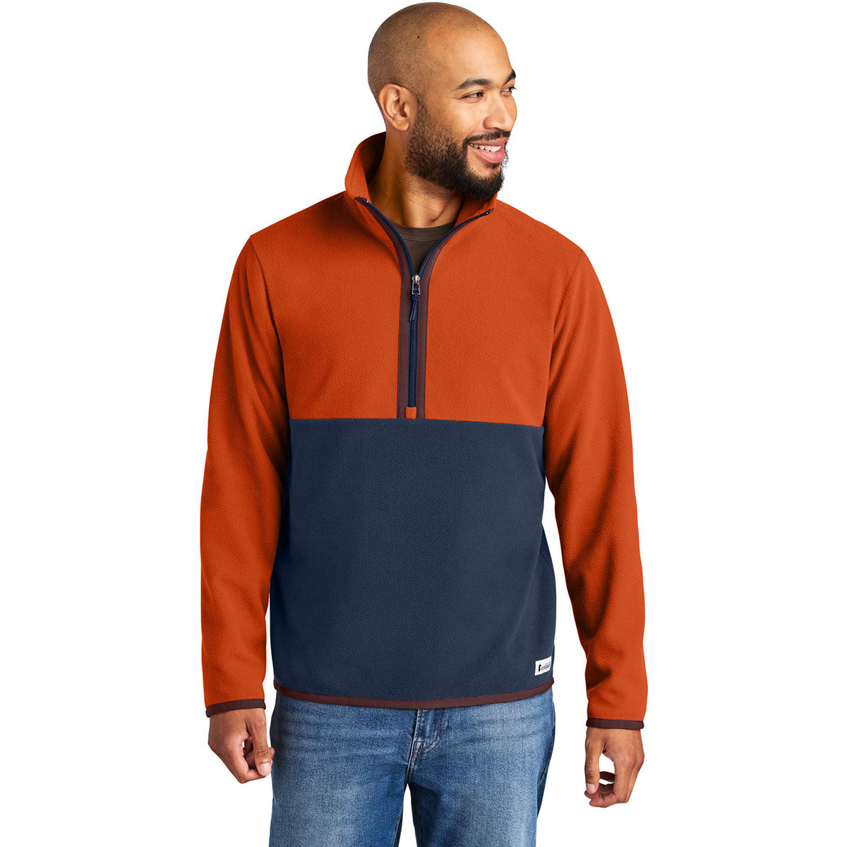 Cotopaxi Men's Canyon/Maritime Amado 1/2-Zip Fleece
