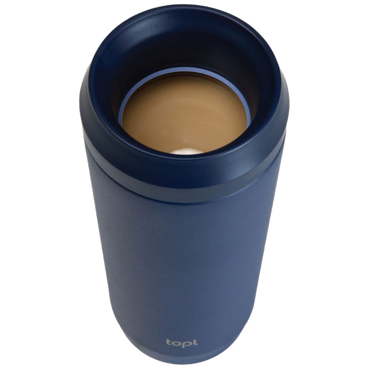 TOPL Navy 16 oz. Double Wall, Recycled Stainless Steel 360° Tumbler