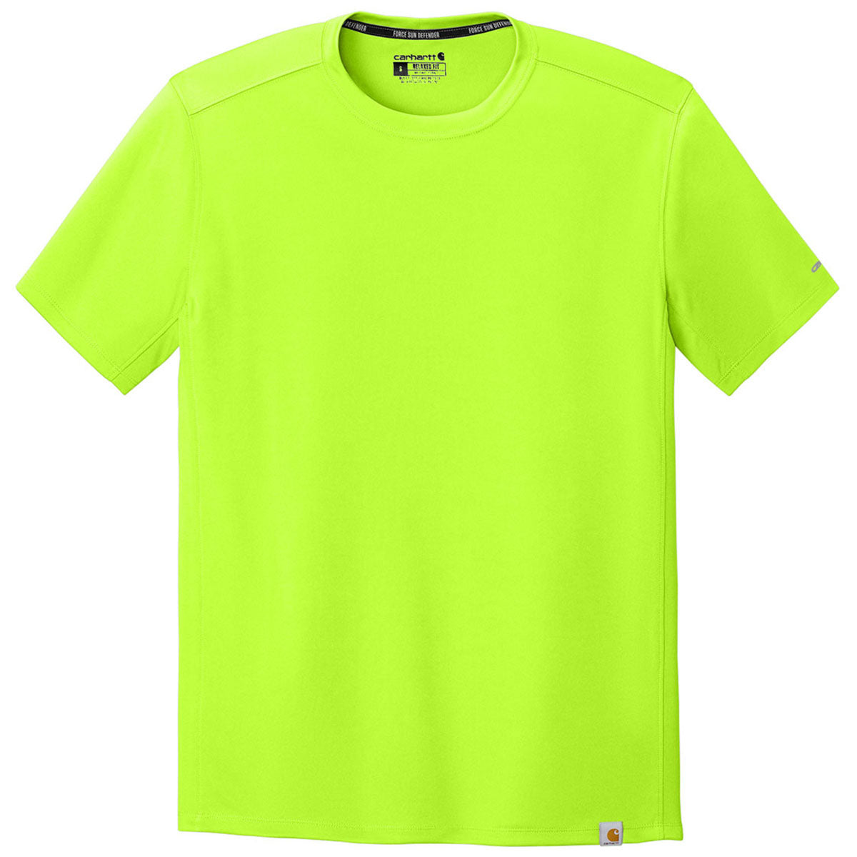 Carhartt Men's Brite Lime Force Sun Defender Short Sleeve T-Shirt