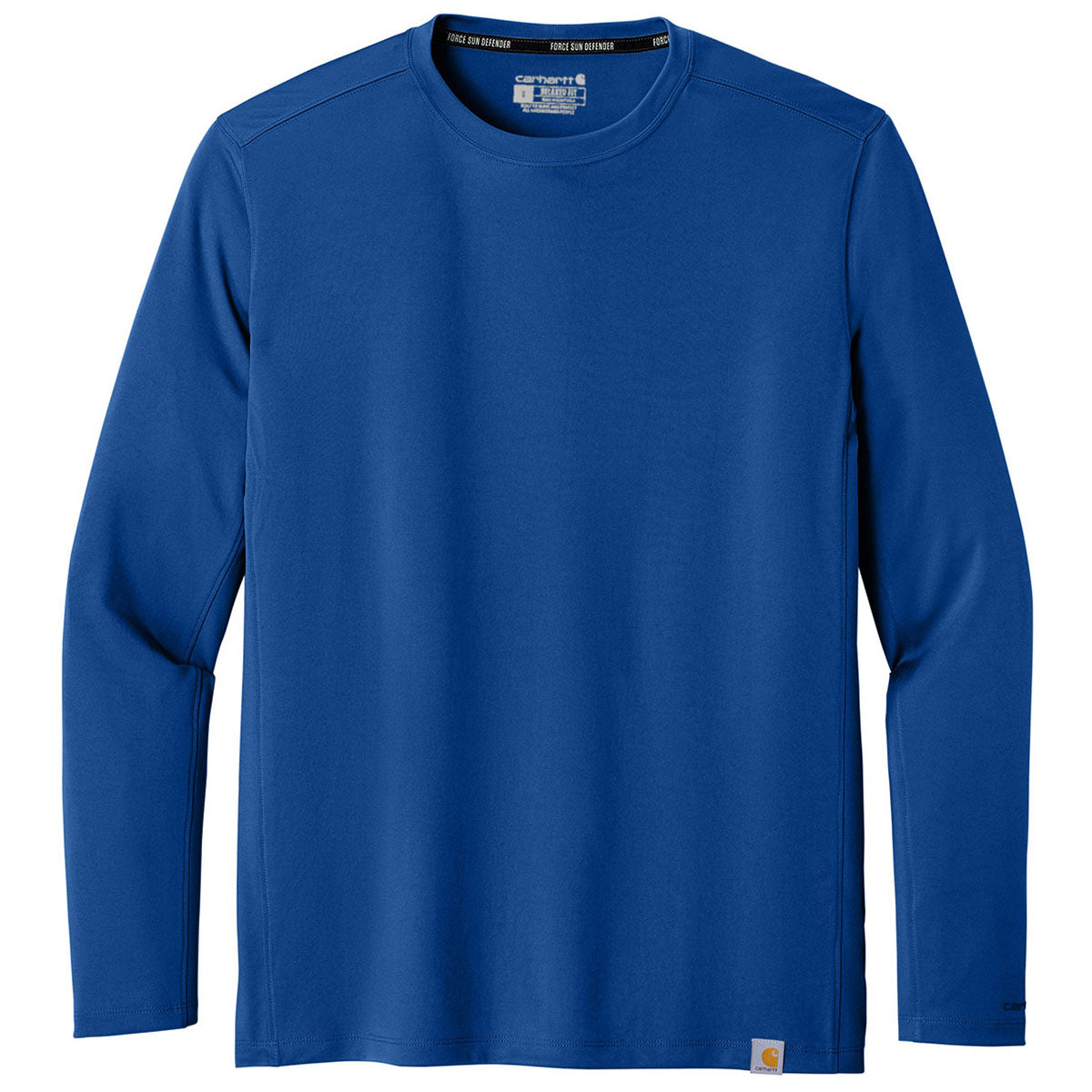 Carhartt Men's Royal Glass Blue Force Sun Defender Long Sleeve T-Shirt