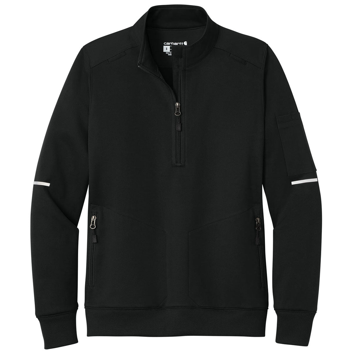 Carhartt Women's Black FLD & RSCU 1/2-Zip Mid-Layer