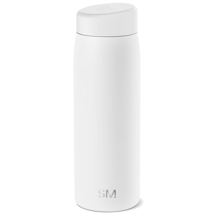 Simple Modern Winter White Sidekick Tumbler with Stainless Steel Lid - 16oz