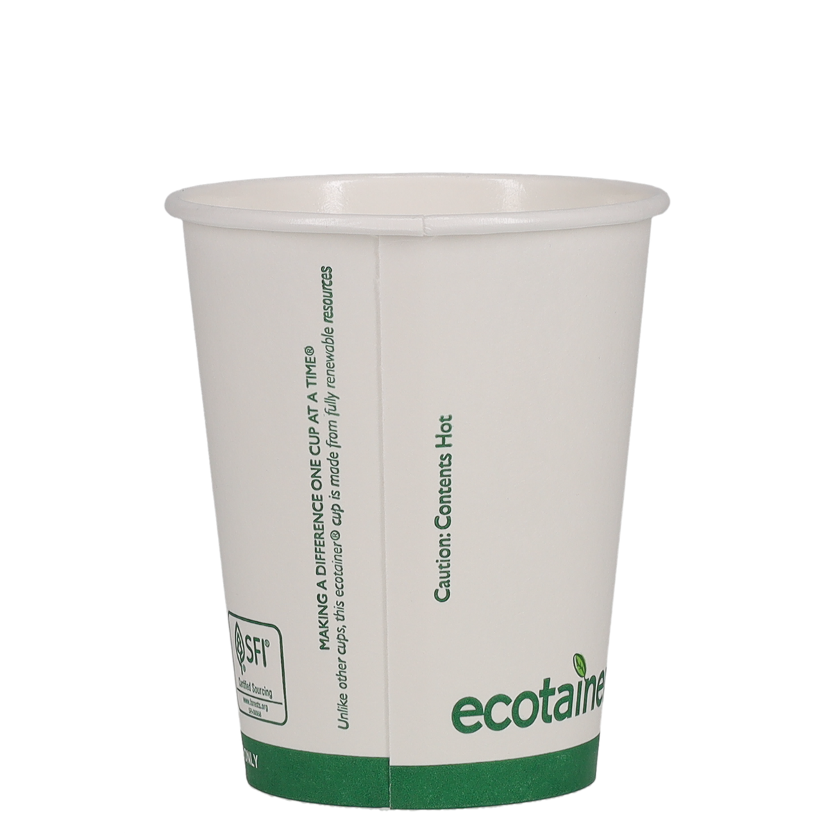 American Accents White Eco-Friendly Paper Cups