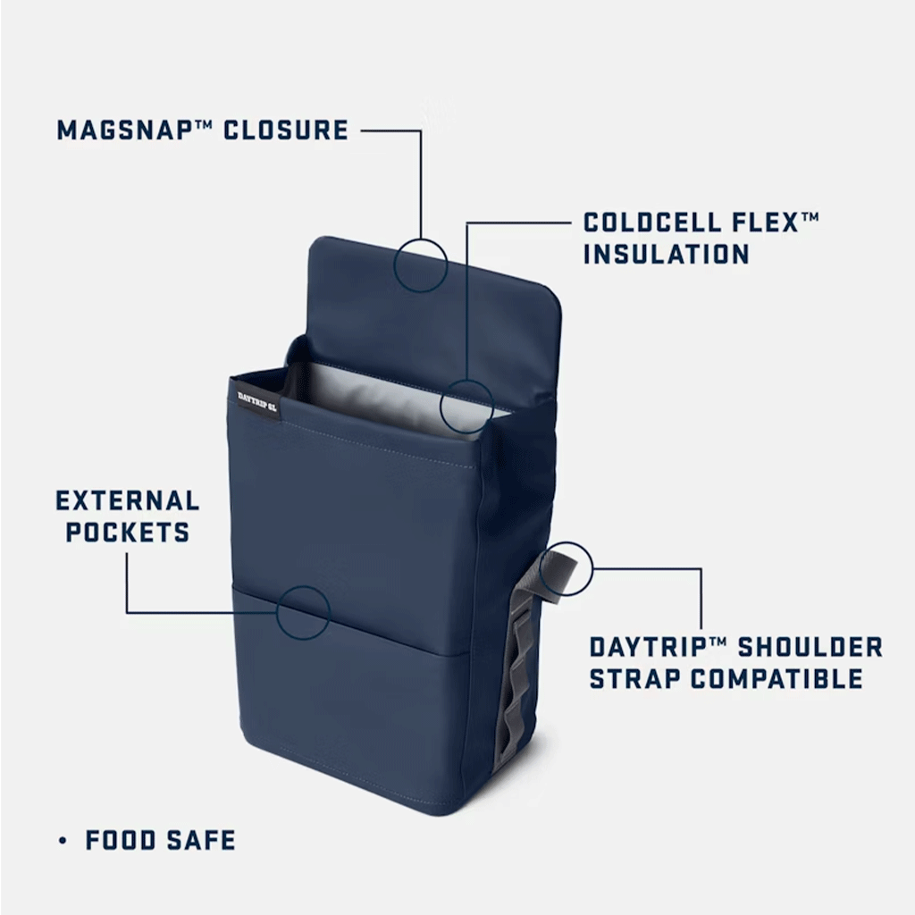 YETI Black Daytrip 6L Lunch Bag