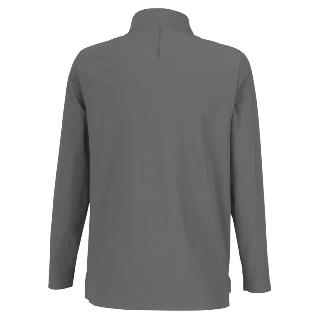 Devon & Jones Women's Graphite CrownLux Performance Windsor Welded Quarter-Zip