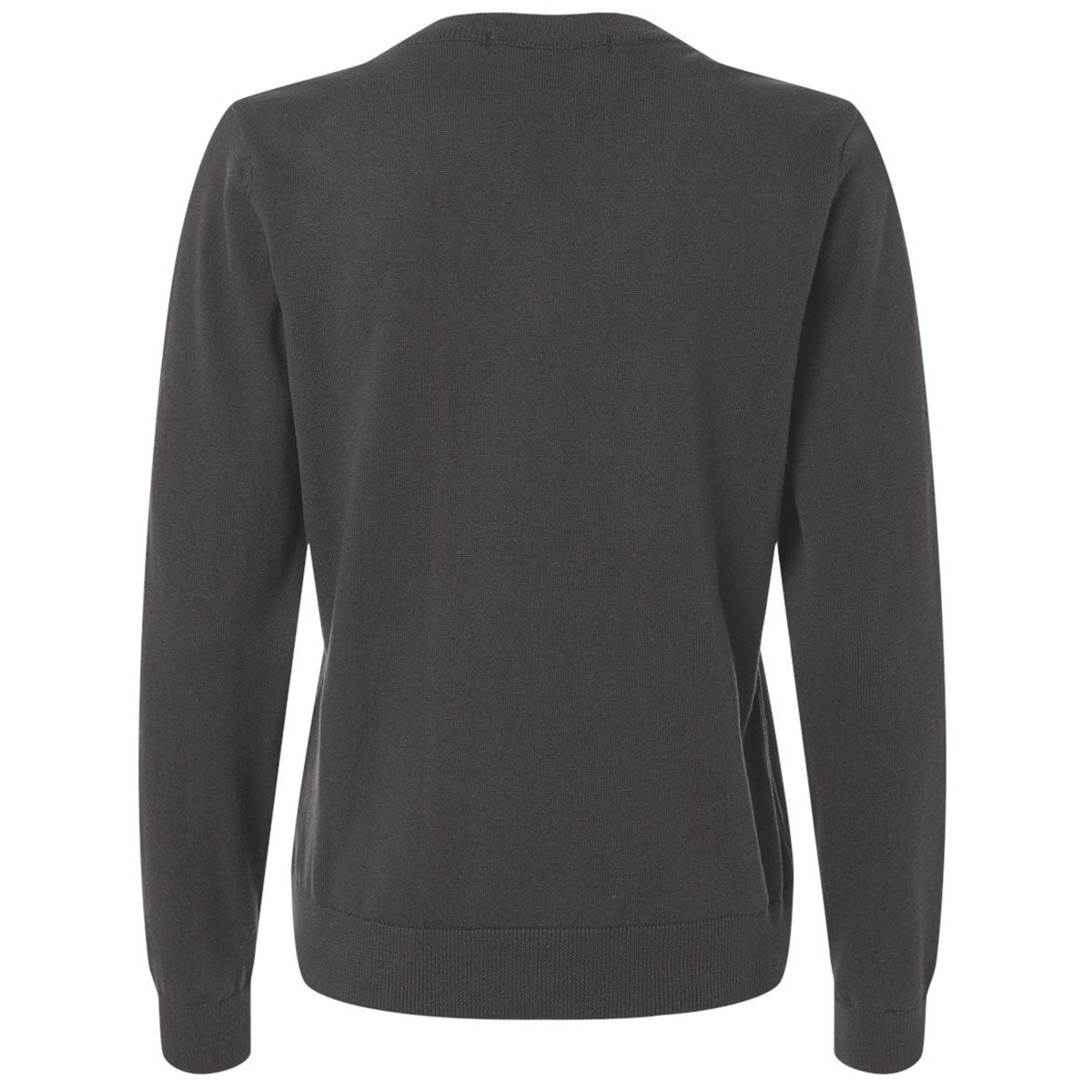Devon & Jones Women's Graphite New Classics V-Neck Sweater