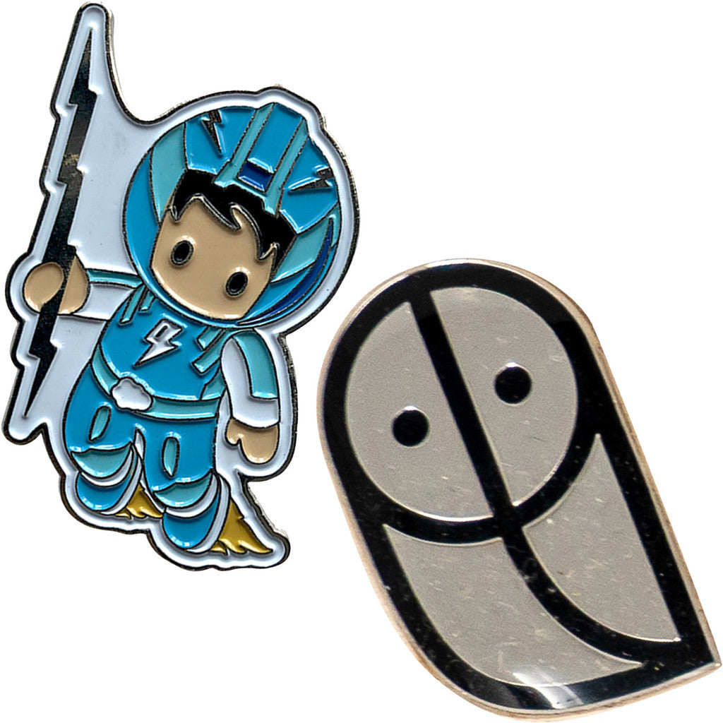 BCG Distruck Soft Enamel Lapel Pins: 1" W x 1" H
