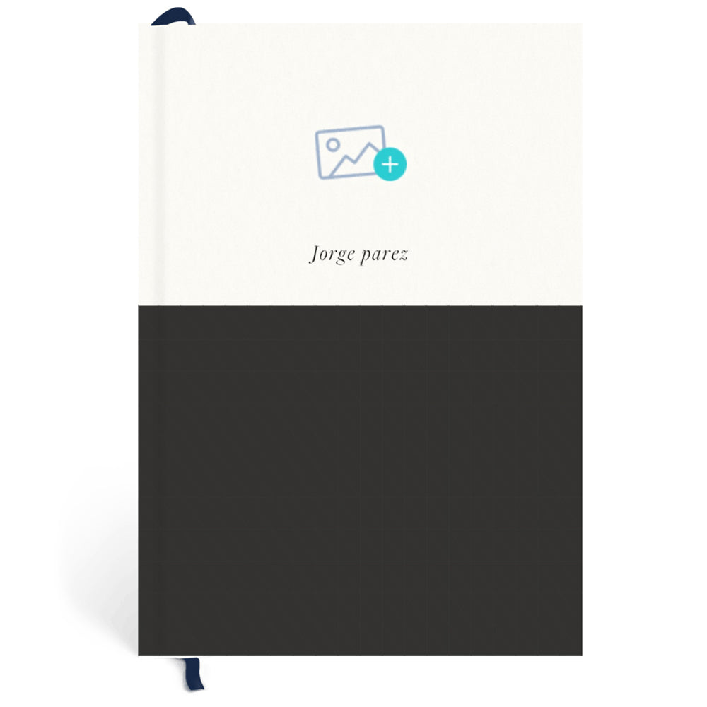 Papier Ink Black Demi Recipe Journal