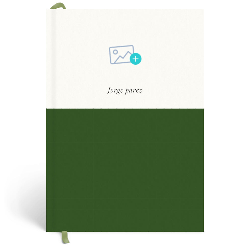 Papier Dark Green Demi Travel Journal