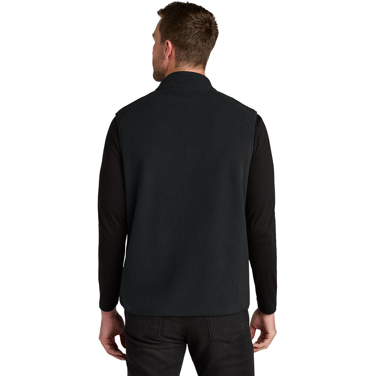 Port Authority Men's Deep Black C-FREE Fleece Vest