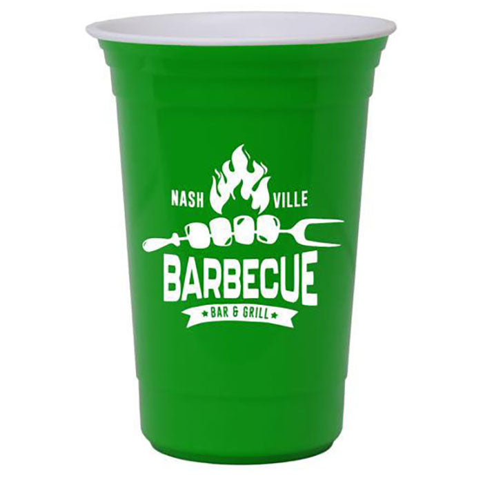 Garyline Green Varsity Double-Wall Cup with Liner - 16 oz.