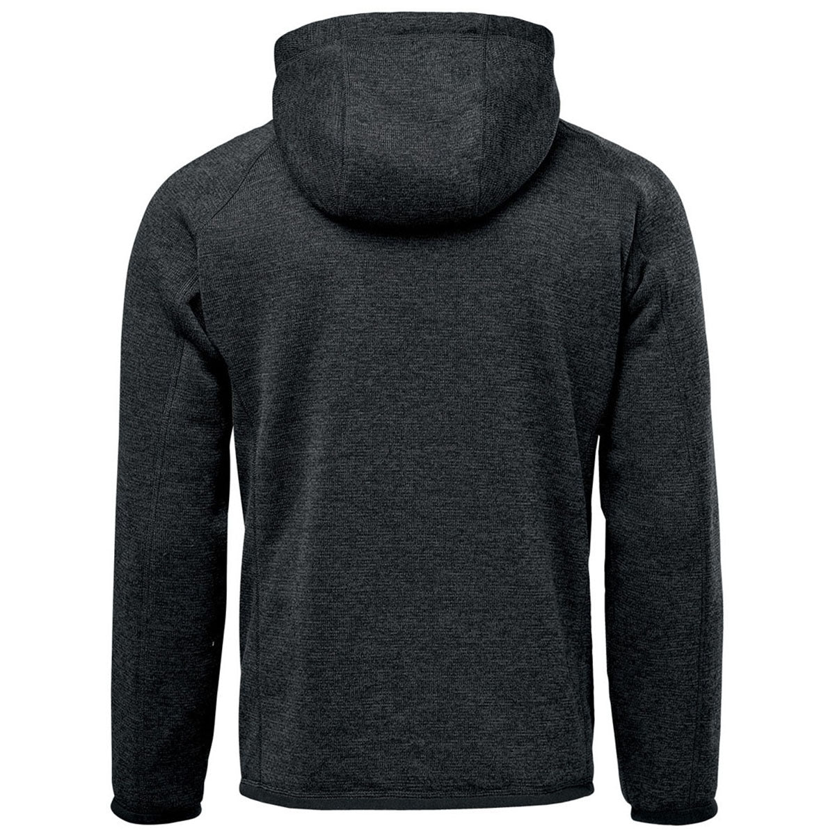 Stormtech Men's Black Heather Avalante Full Zip Fleece Hoody