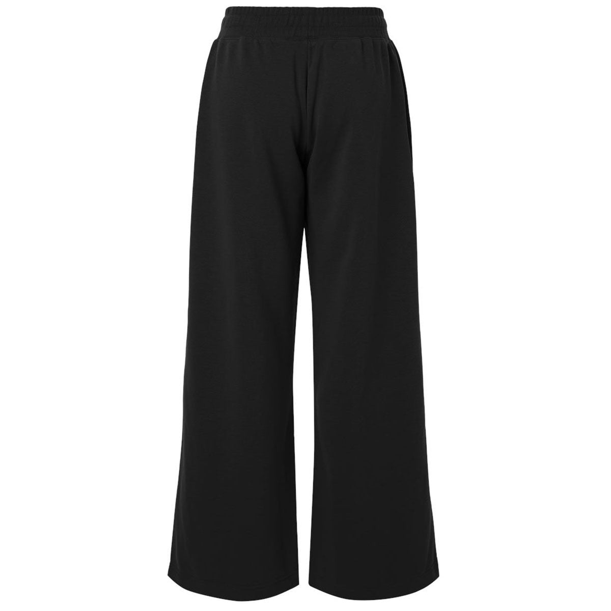 American Apparel Women's Black French Terry Wide Leg Pants