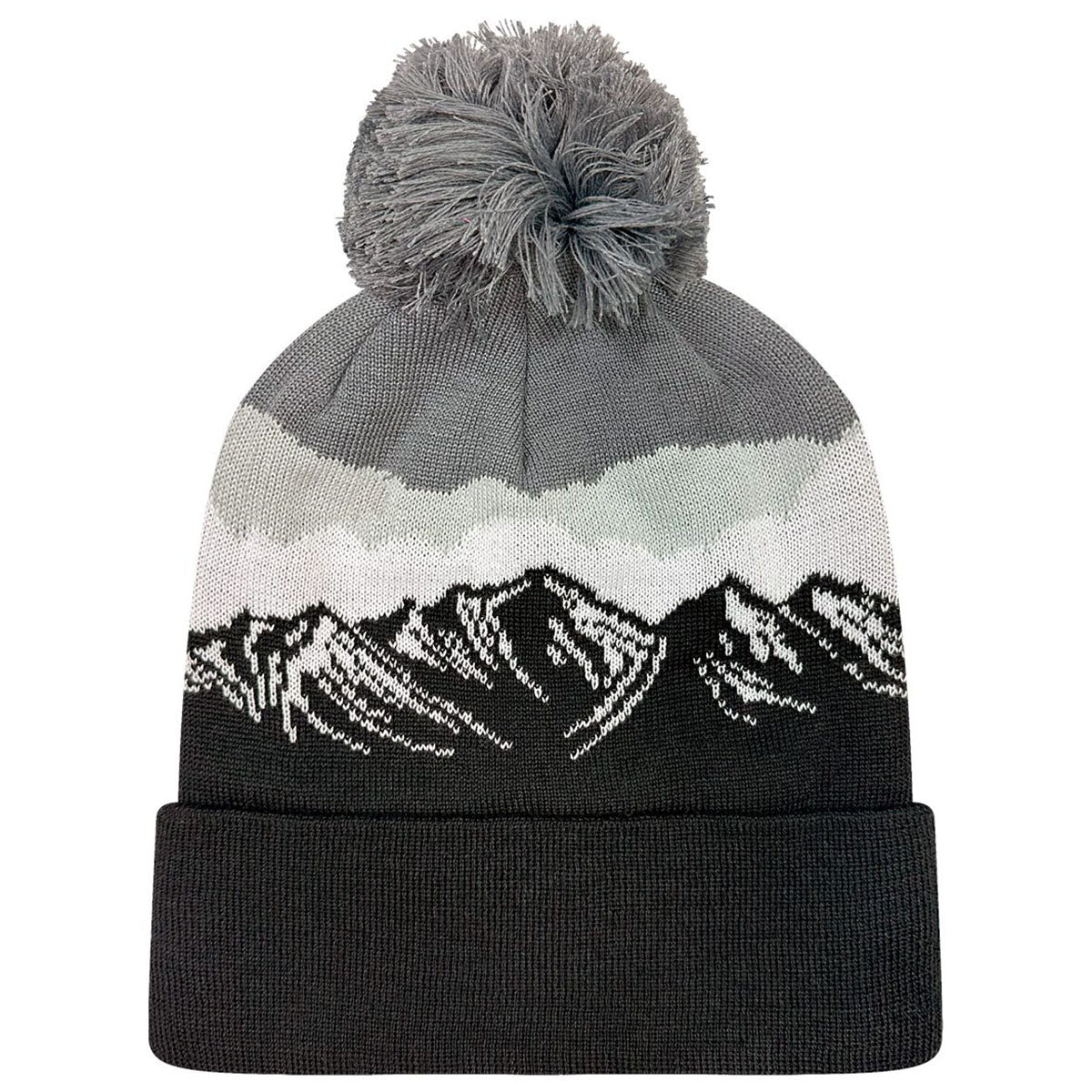 LOCALE Misty Peaks/Black Grand Recycled Beanie