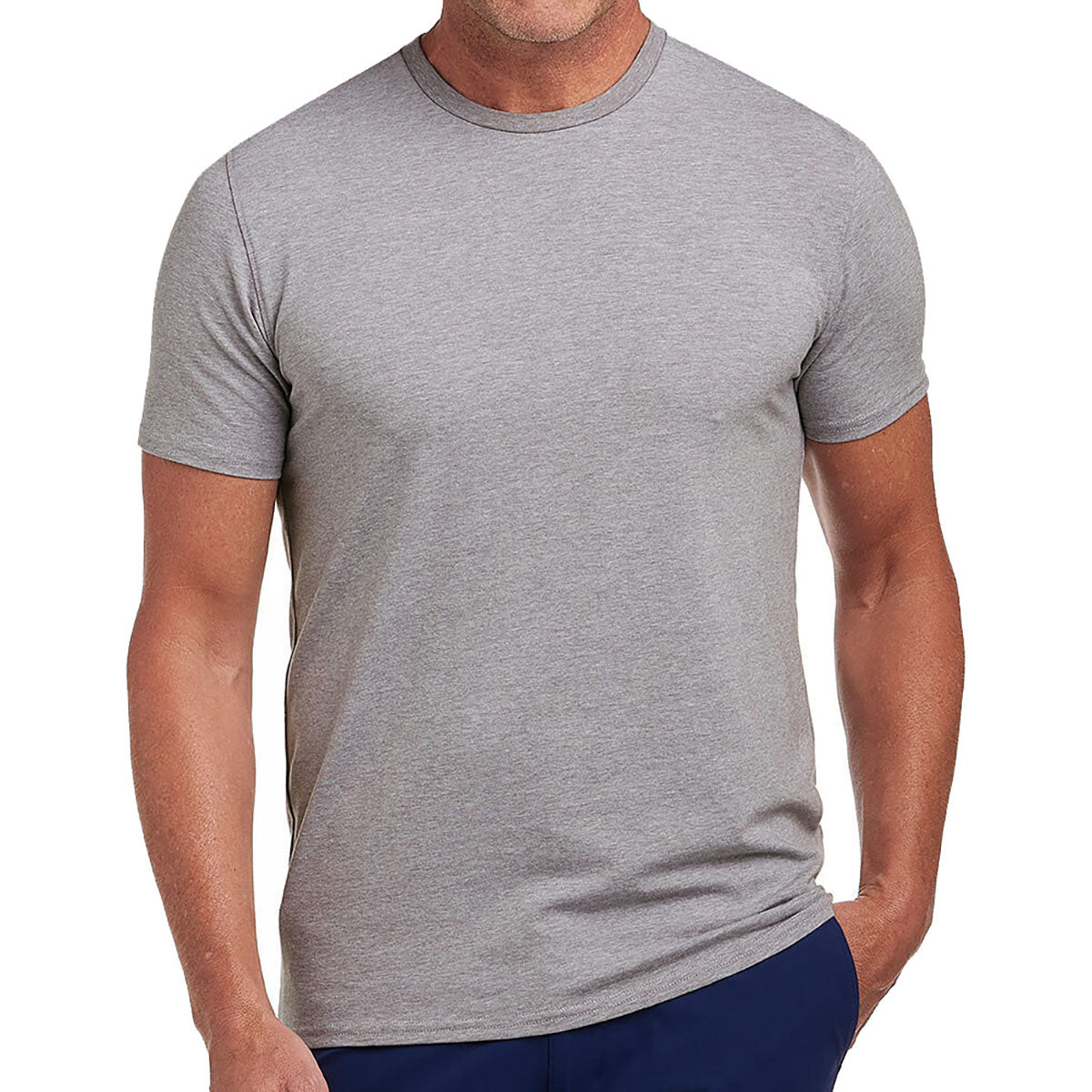 Holderness & Bourne Men's Heathered Grey The Mason T-Shirt