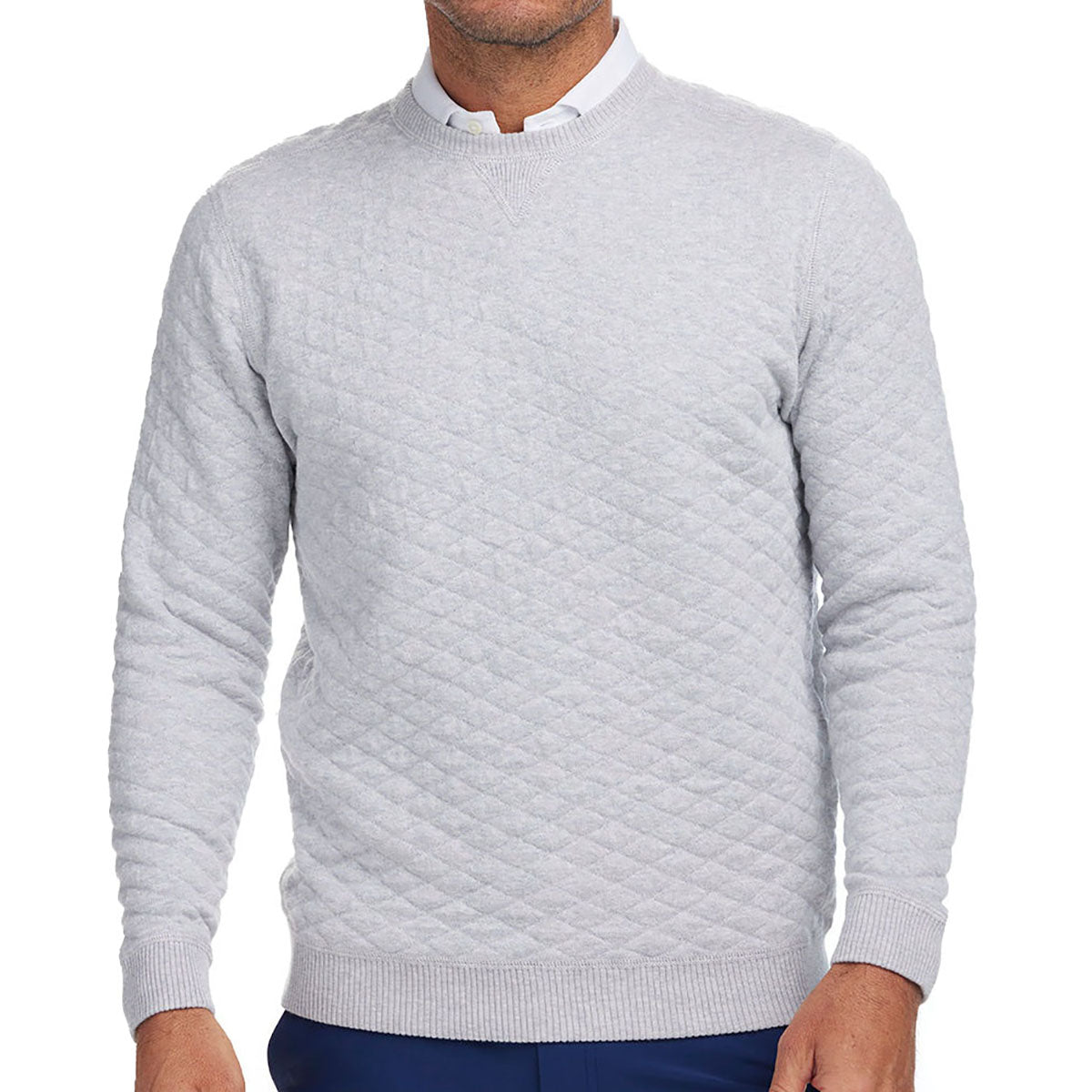 Holderness & Bourne Men's Heathered Grey The Ward Sweater