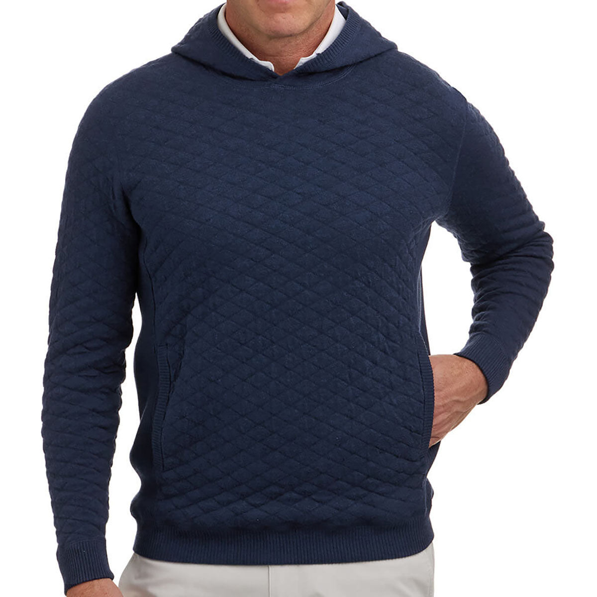 Holderness & Bourne Men's Heathered Navy The Wallace Sweater