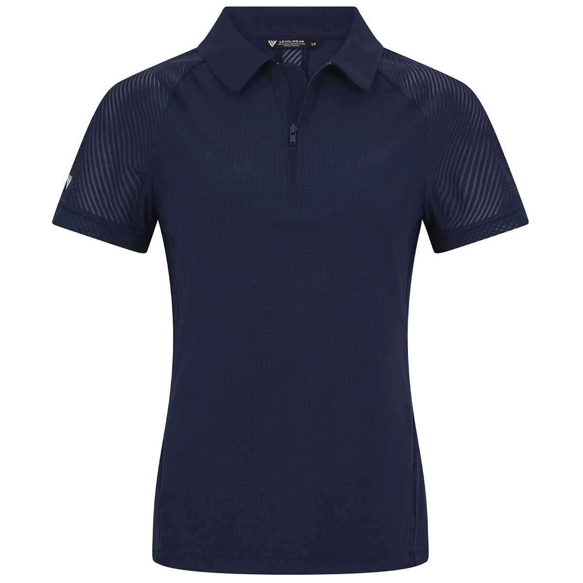 Levelwear Women's Navy Tandem Polo
