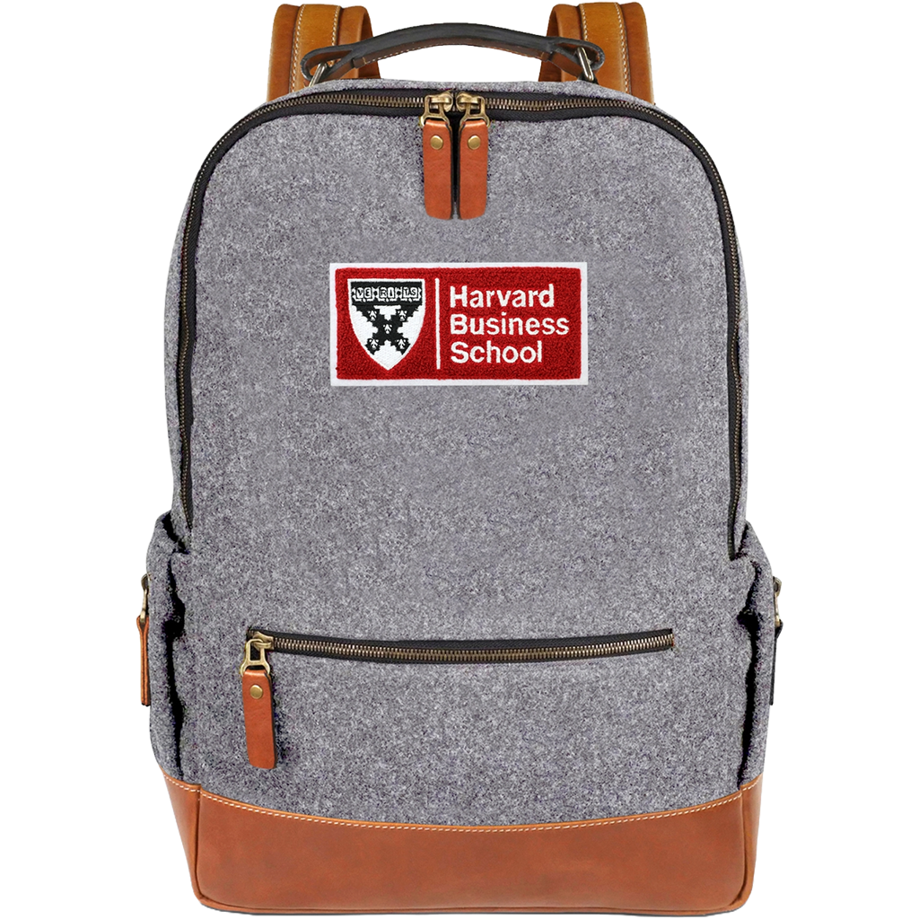 Heritage Gear Grey/Tan Wool Backpack
