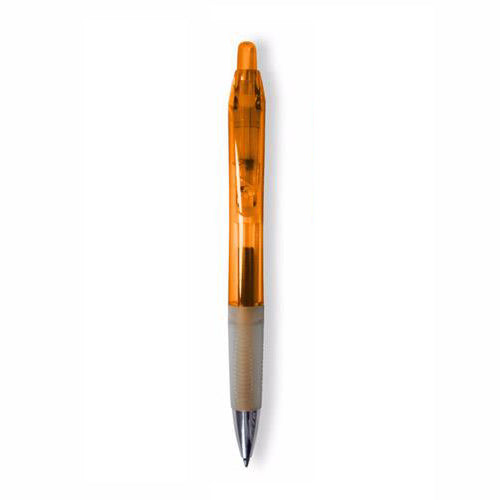 48-Hour BIC Clear Orange Intensity Clic Gel Pen with Blue Ink