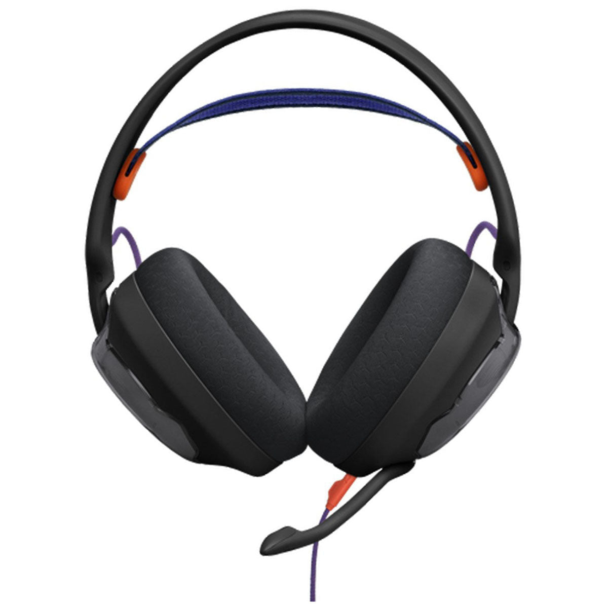 JBL Black Quantum 250 Wired Over-Ear Gaming Headset with Flip-Up Mic