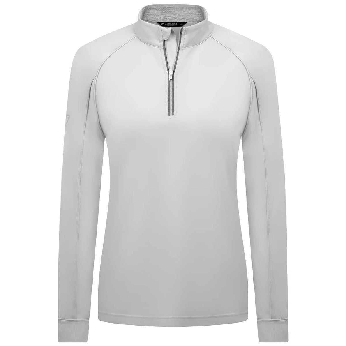 Levelwear Women's White Kinetic Midlayer Pullover