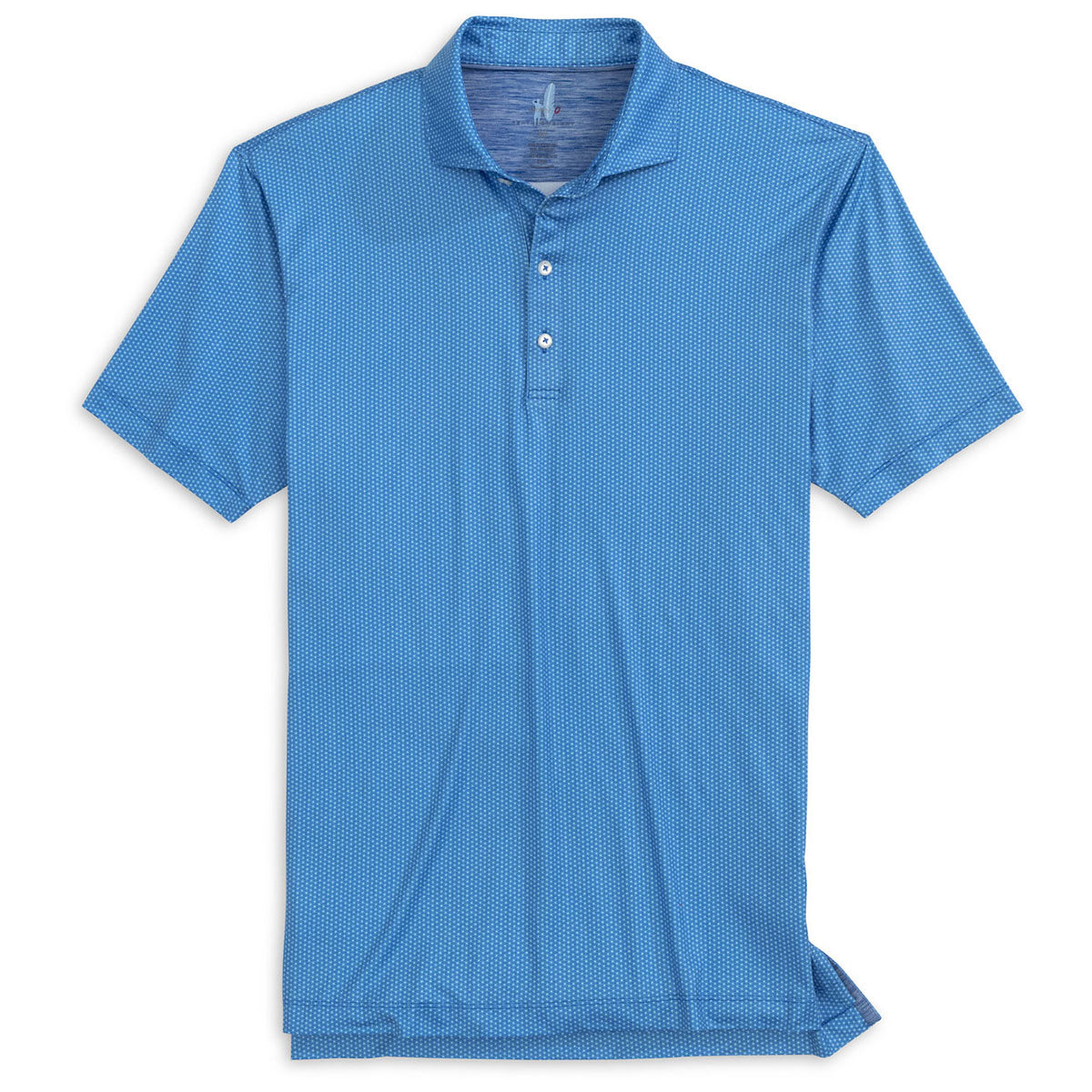 Johnnie-O Men's Palisades Blue Marlin Performance Featherweight Polo