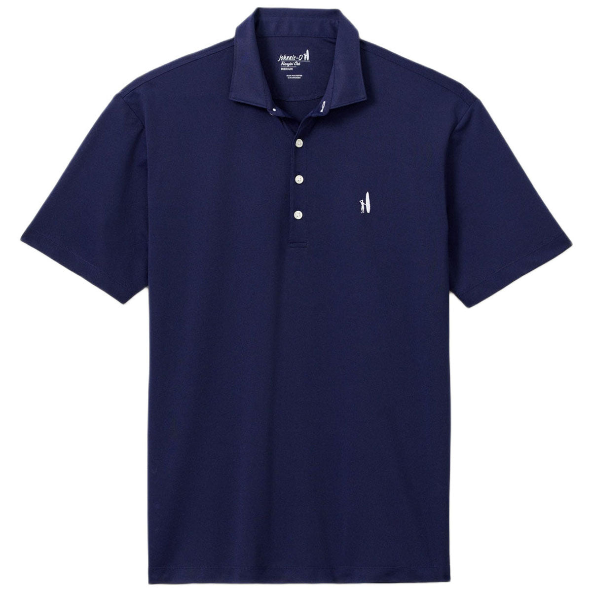 Johnnie-O Men's Navy Stevie Performance Mesh Polo