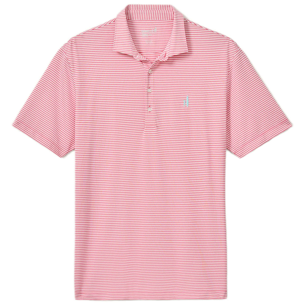 Johnnie-O Men's Azalea Dru Stripe Performance Mesh Polo