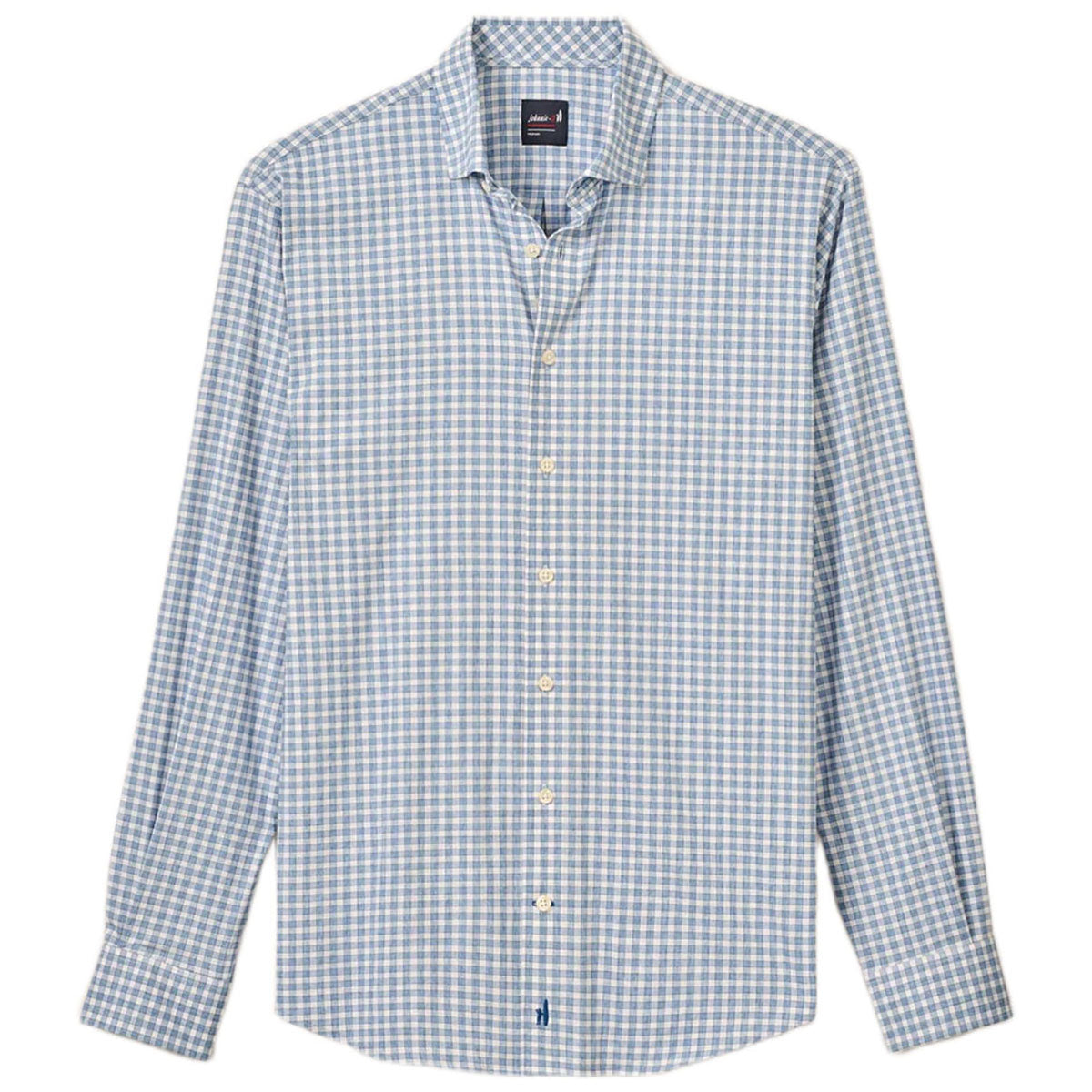 Johnnie-O Men's Navy Westwood Check Everyday Performance Button Down Shirt