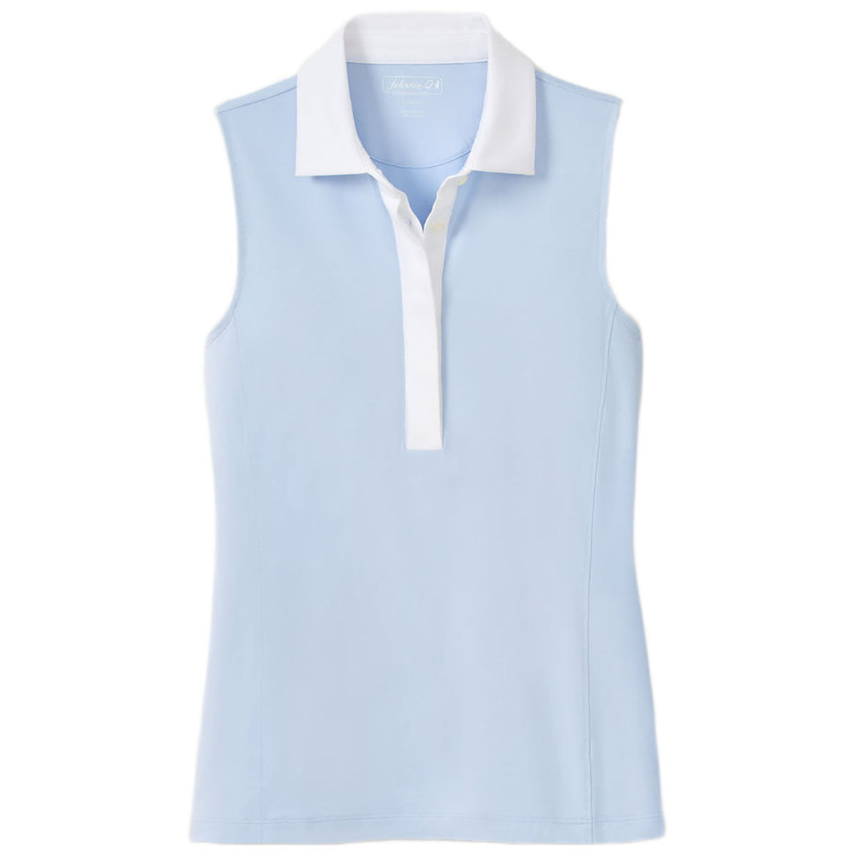 Johnnie-O Women's Kona White Kaylee Featherweight Performance Polo