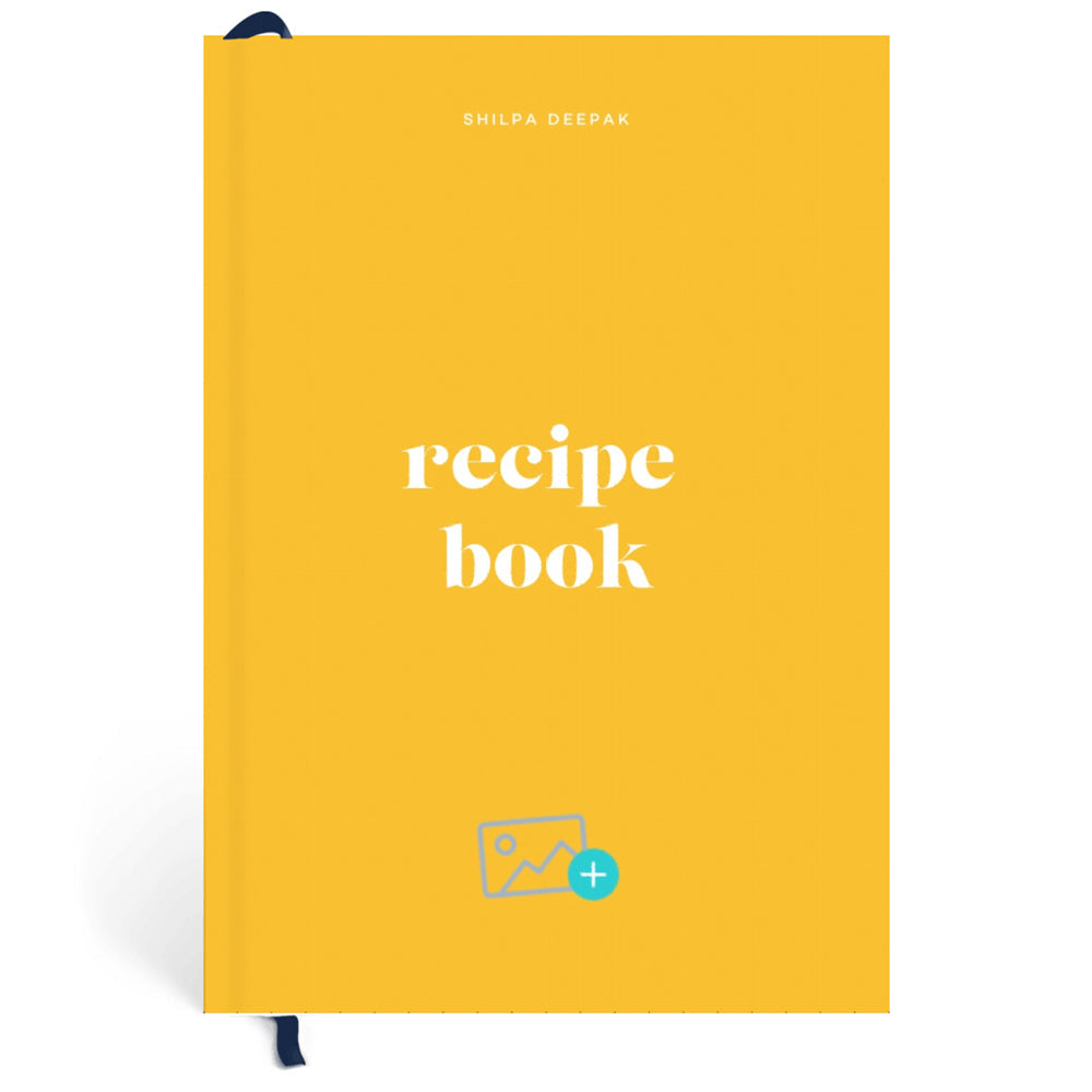 Papier Yellow Joy Recipe Journal