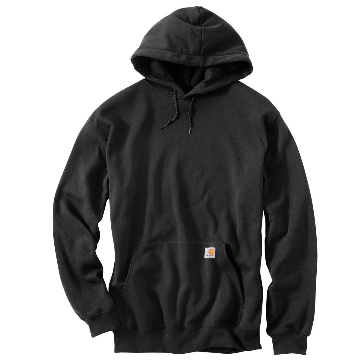 48-Hour Carhartt Men's Black Midweight Hooded Sweatshirt