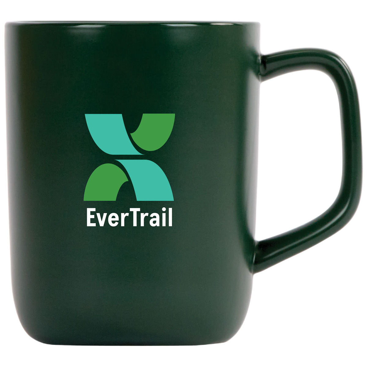 Logomark Green Lisbon 18 oz. Recycled Ceramic Mug