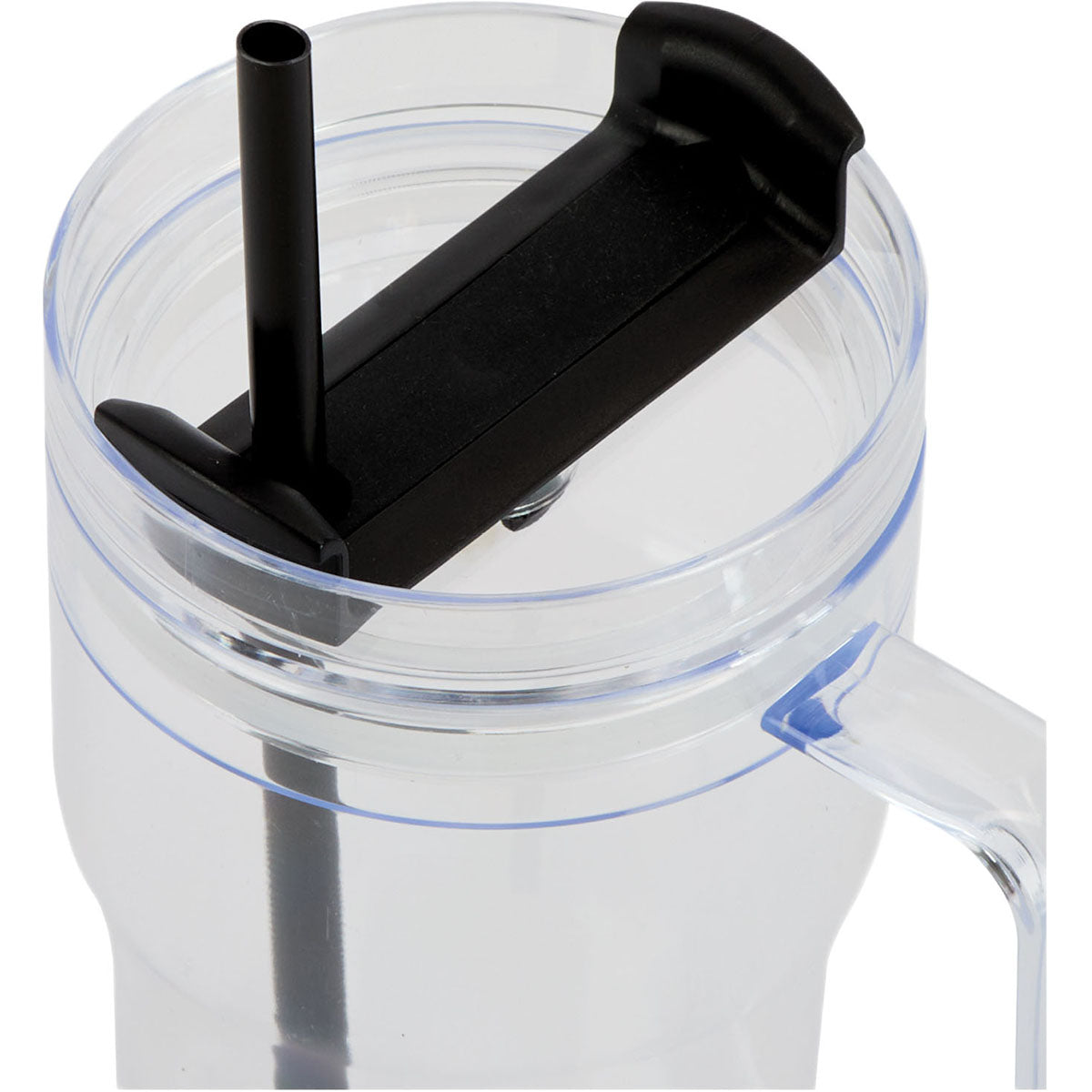 Logomark Black Elliott 20 oz. Clear AS Travel Mug