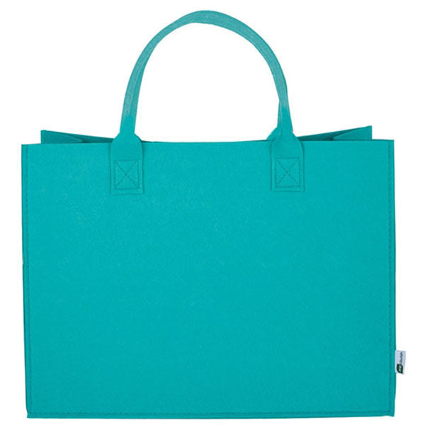 Logomark Green Remy Recycled Gussetted Tote Bag