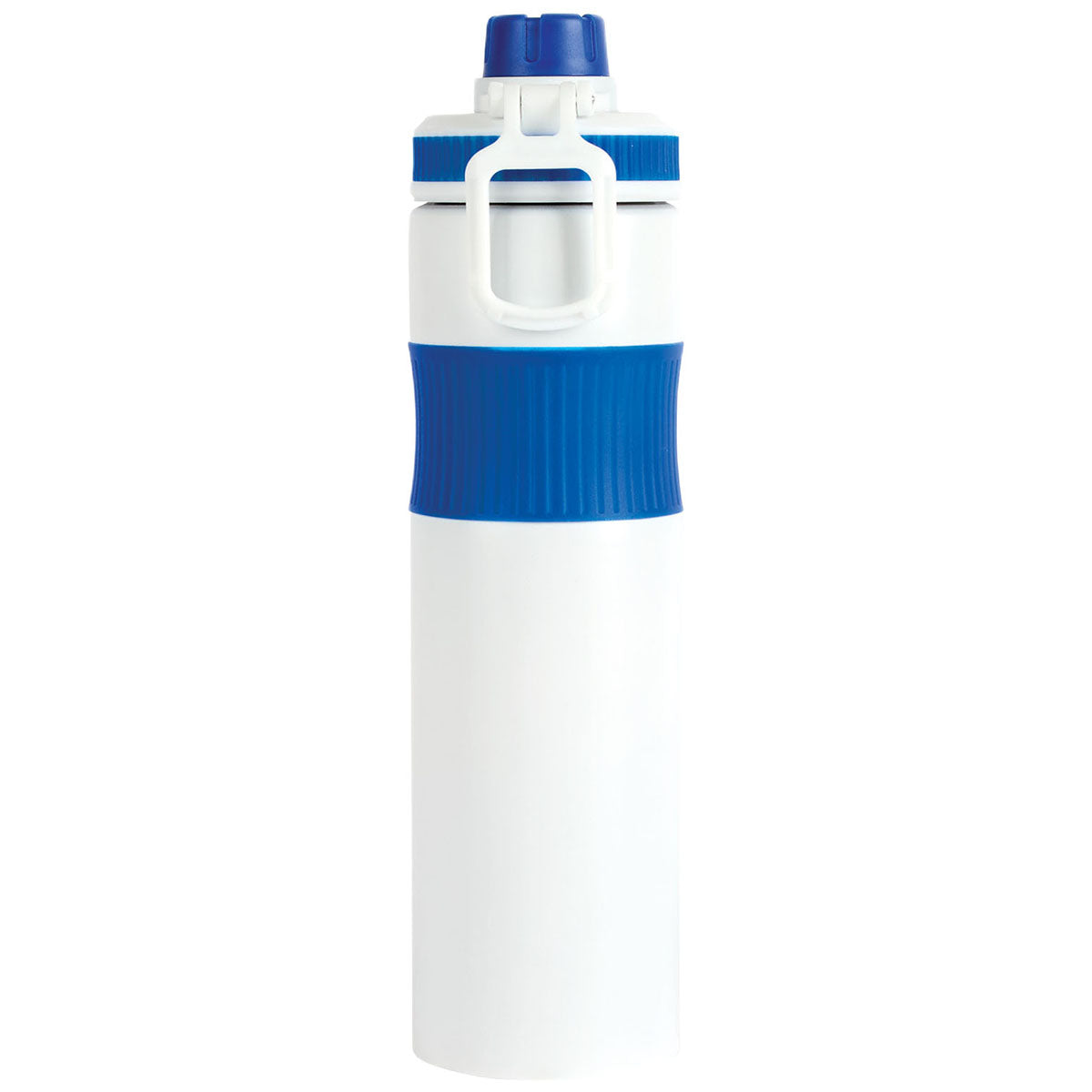Logomark Blue Prescott 26 oz. Single Wall Recycled Stainless Steel Bottle