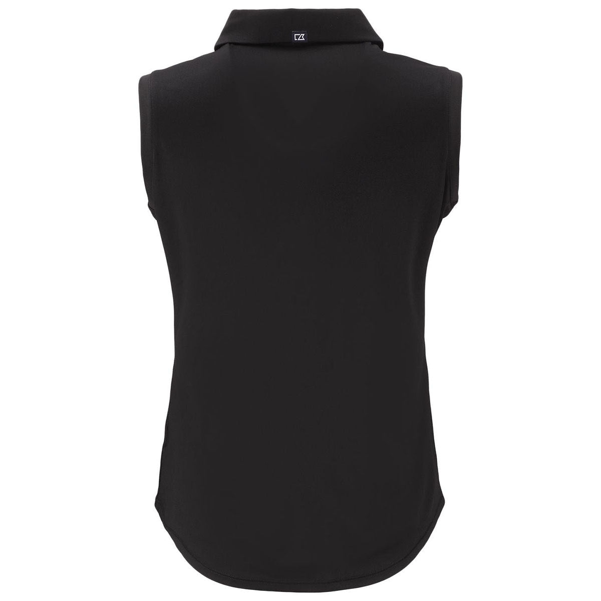 Cutter & Buck Women's Black Forge Eco Stretch Recycled Sleeveless Polo