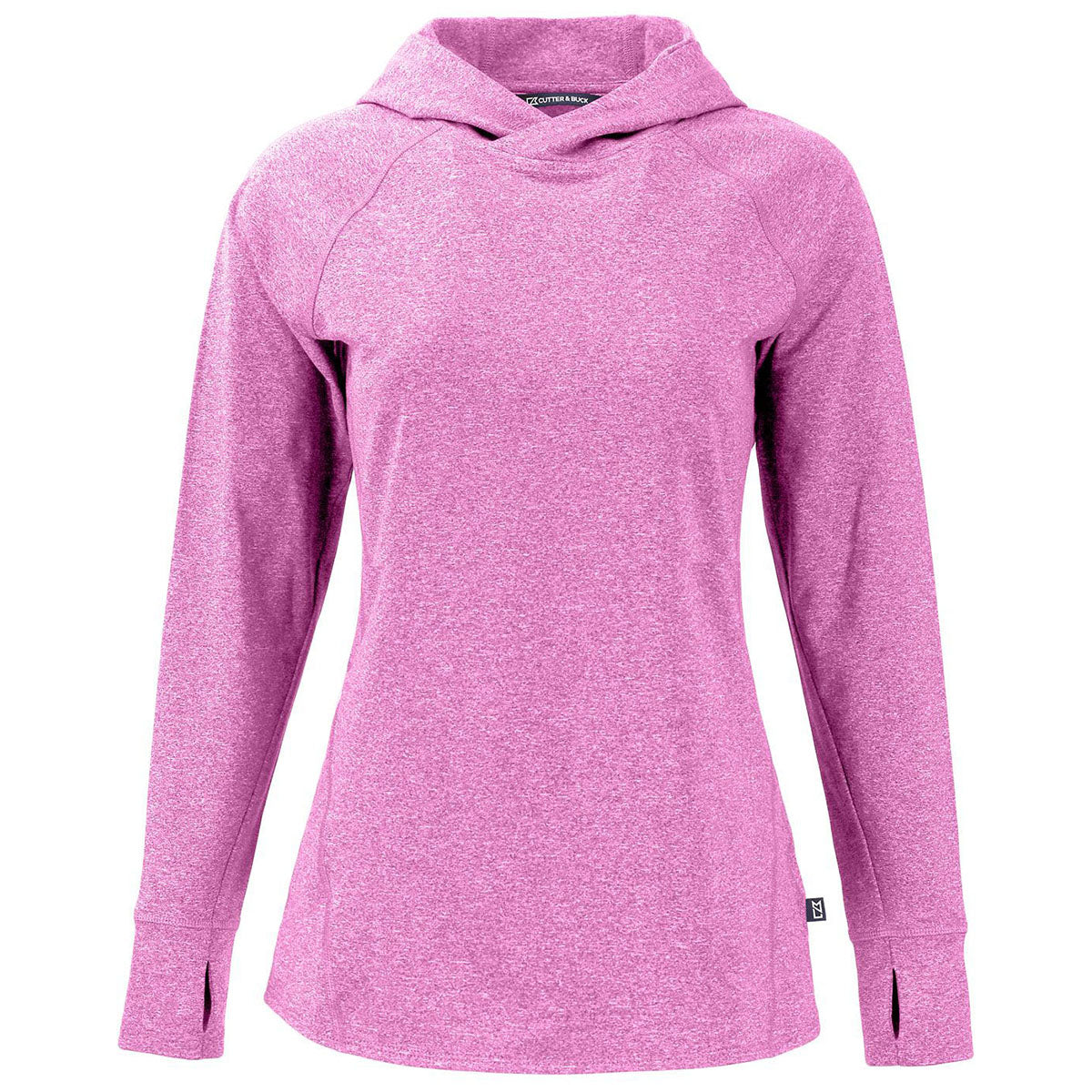 Cutter & Buck Women's Gelato Heather Adapt Knit Recycled Heathered Hooded Pullover