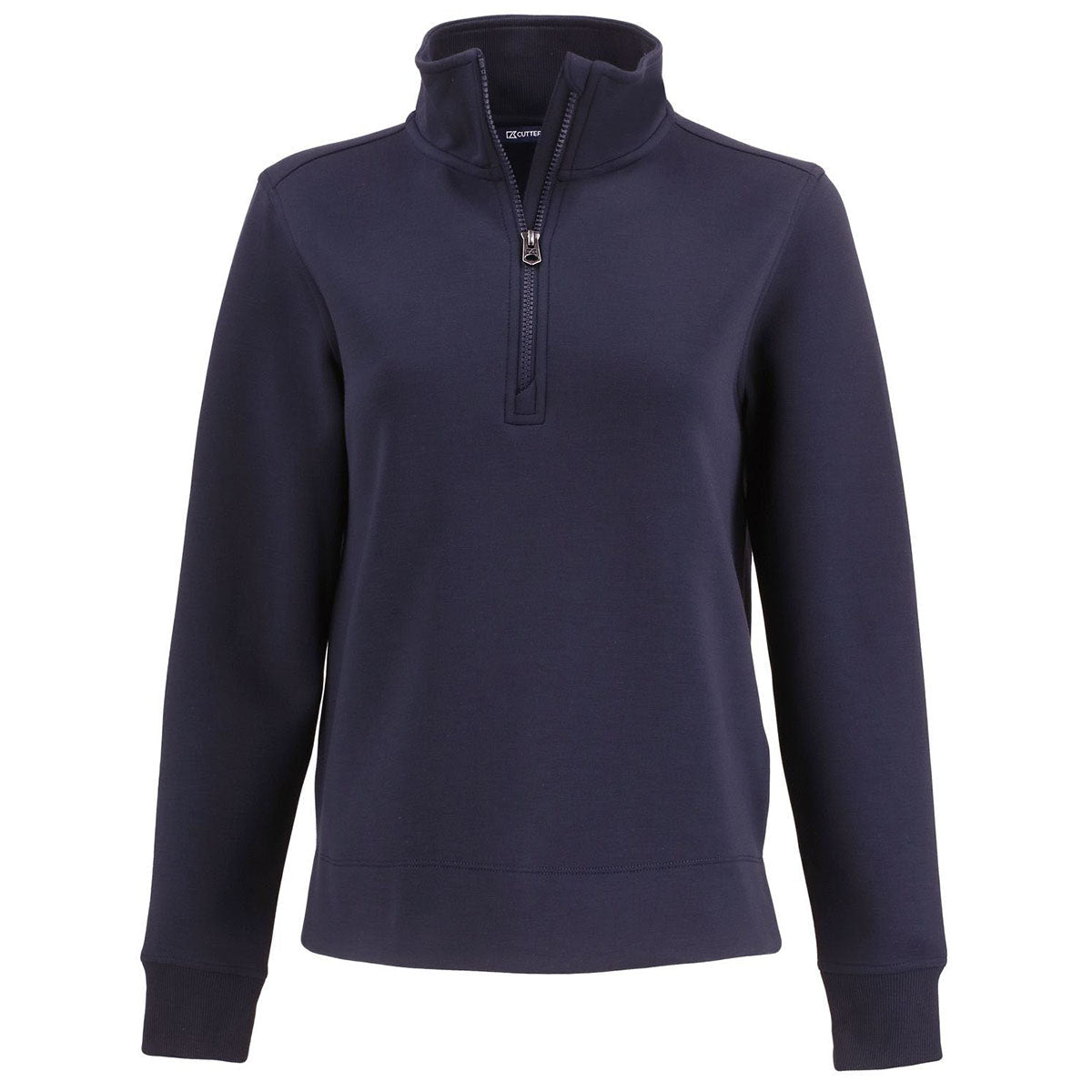 Cutter & Buck Women's Navy Blue Roam Epic Versatility Quarter Zip Pullover