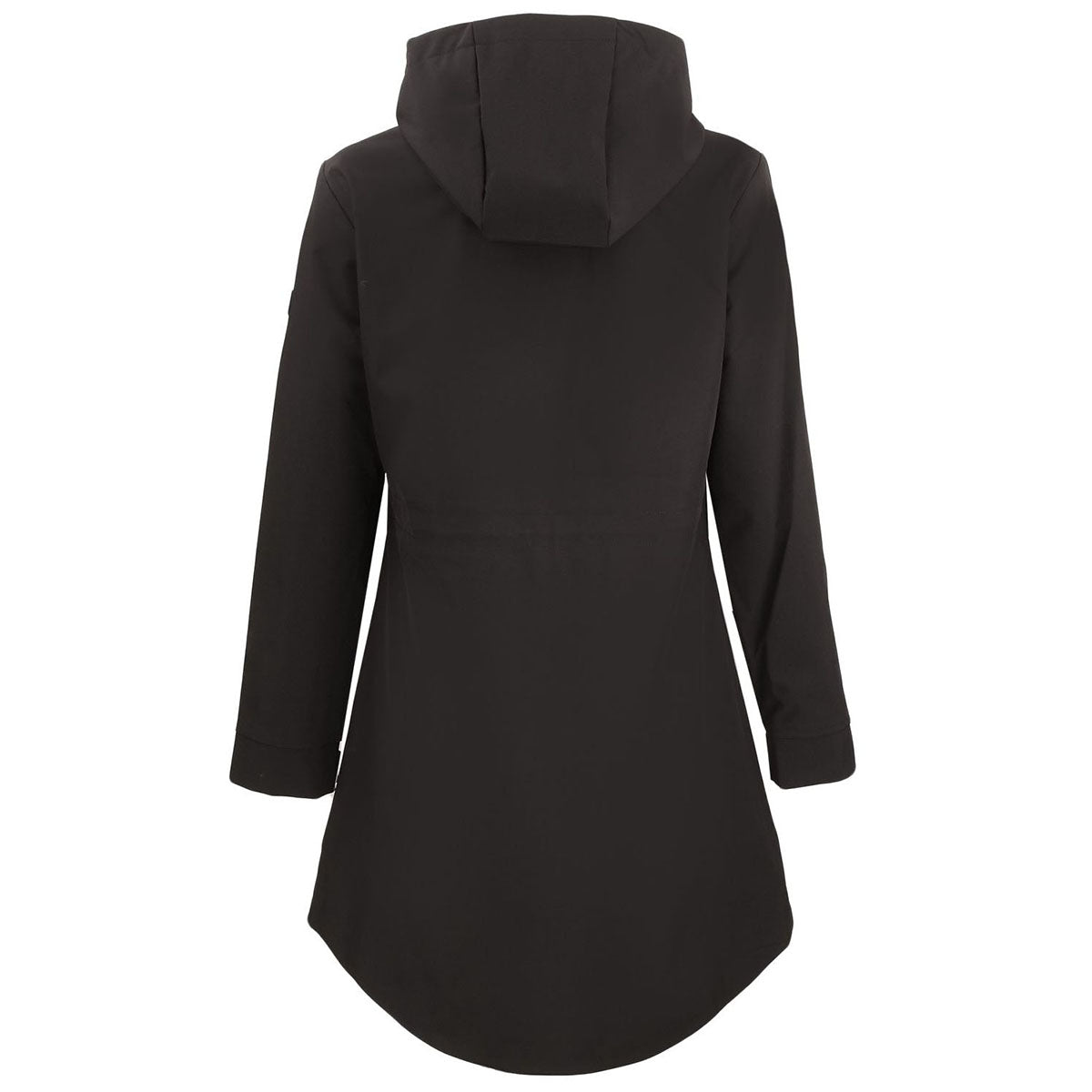 Cutter & Buck Women's Black Camano Everyday Stretch Recycled Water Resistant Jacket