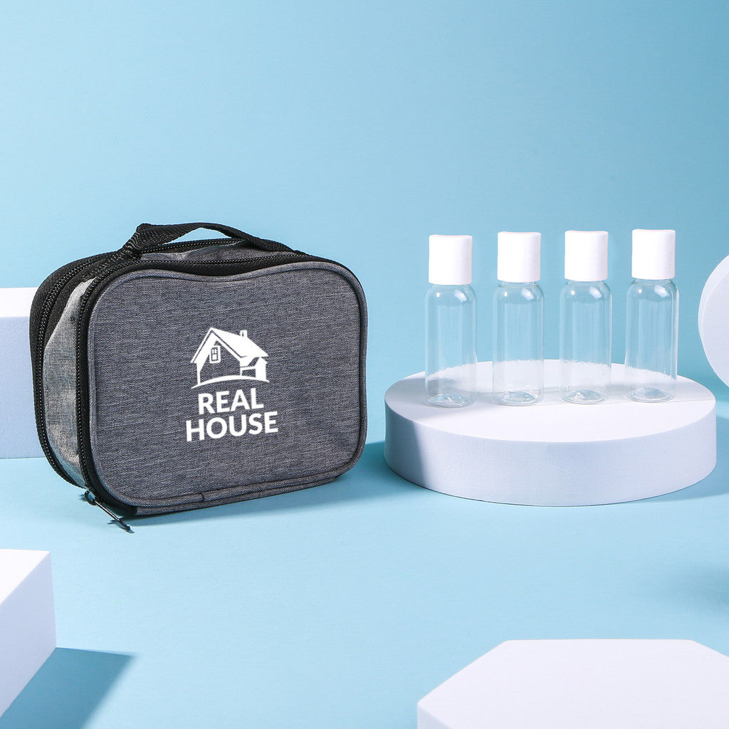 Mixie Grey/Black Journey Toiletry Set