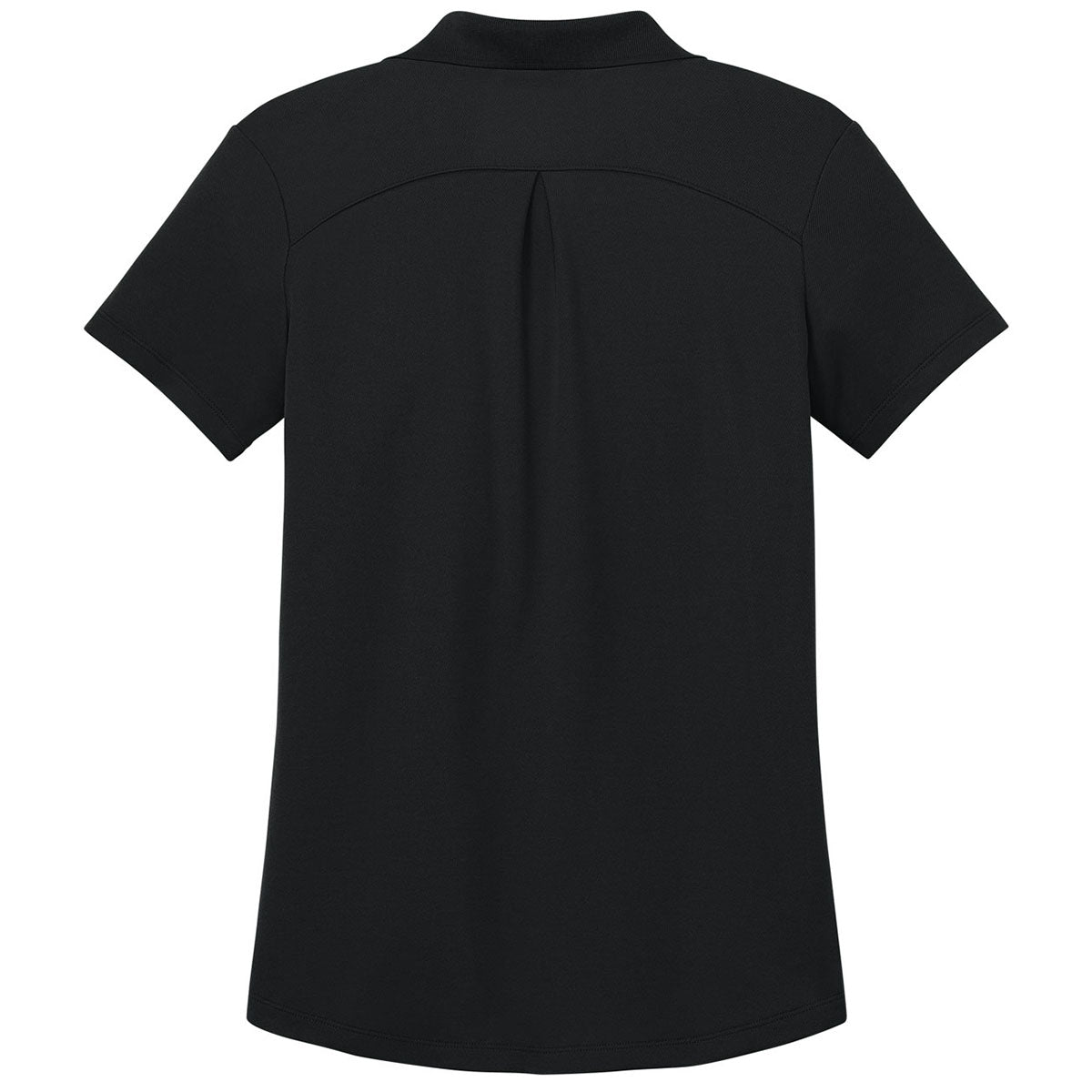 Port Authority Women's Deep Black Plaited Pique Polo