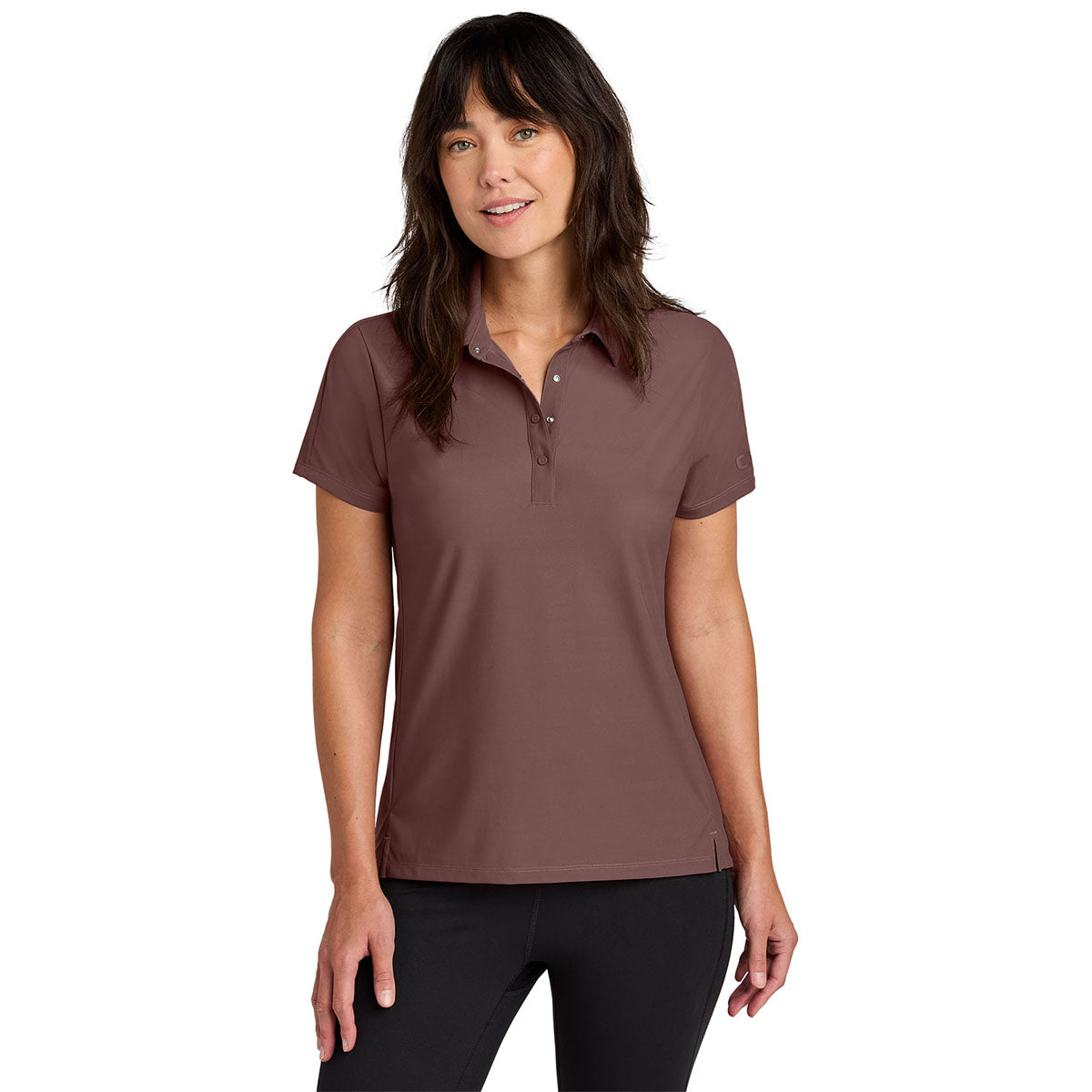 OGIO Women's Deep Rose Envision Polo
