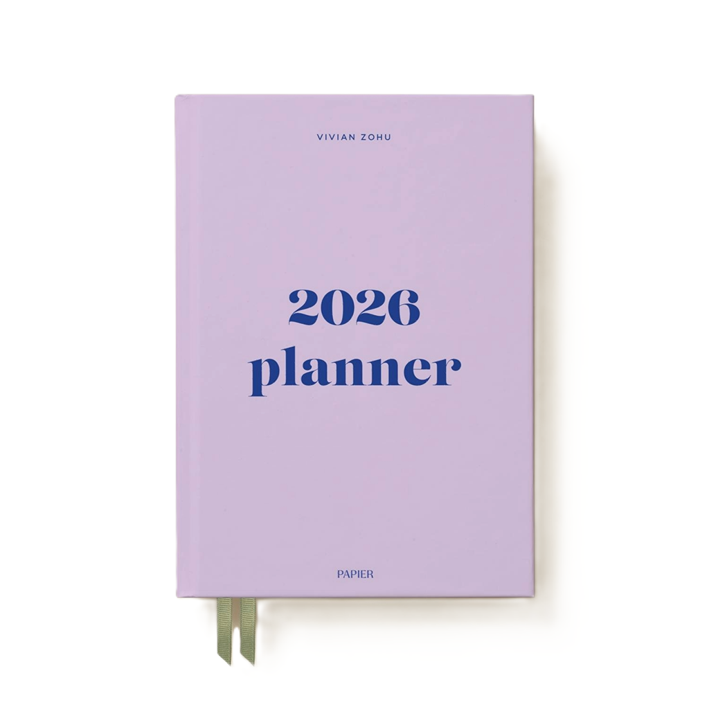 Papier Lilac Joy Calendar Year Planner