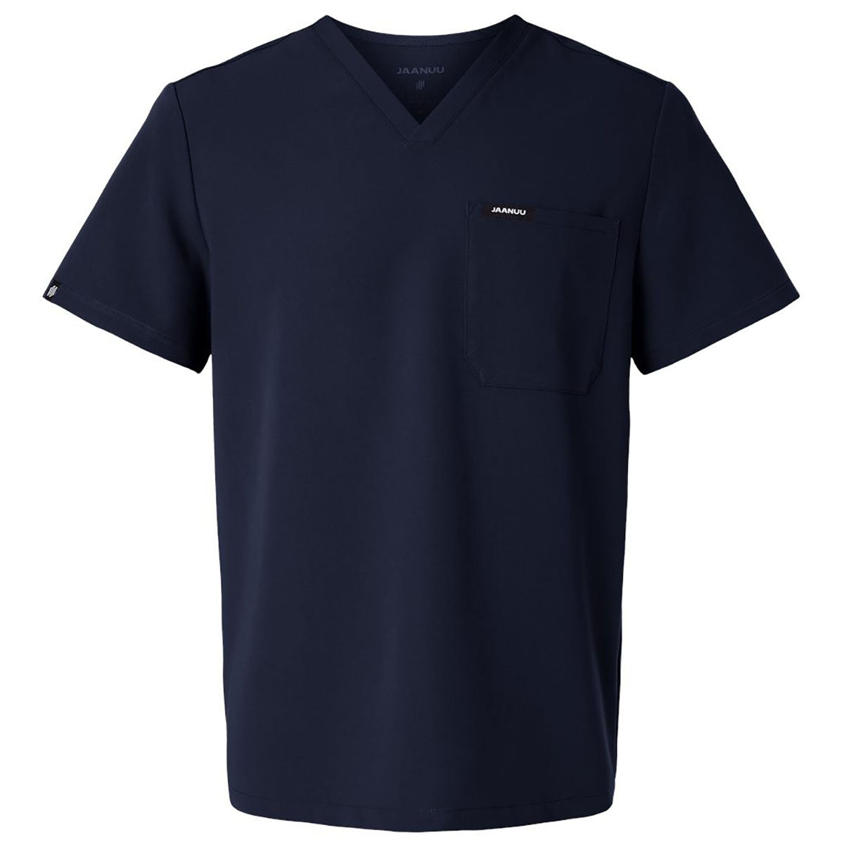 Jaanuu Men's Midnight Navy Holmes Everyday 1-Pocket Scrub V-Neck Top