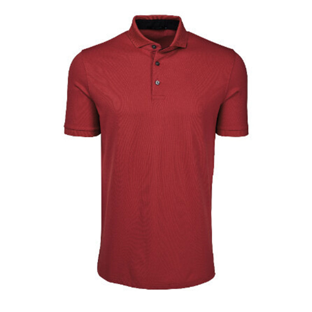 Greyson Men's Varsity Red Wolf Polo